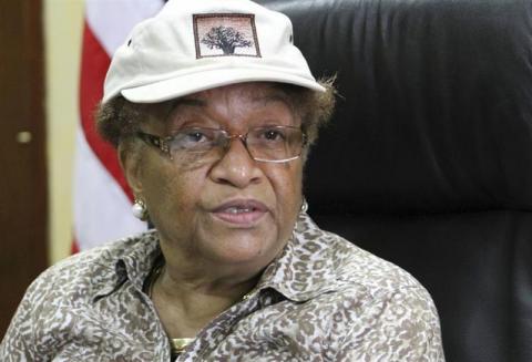 Liberia's President Ellen Johnson Sirleaf