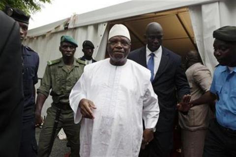 Mali's President-elect Ibrahim Keita