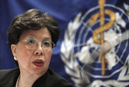 World Health Organisation (WHO) Director-General Margaret Chan listens to a reporter's question during a news conference in Seoul, South Korea, June 18, 2015. PHOTO BY REUTERS/Kim Hong-Ji