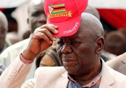 Zimbabwe's opposition Movement for Democratic Change (MDC) leader Morgan Tsvangirai arrives at a rally in Harare, Zimbabwe, August 5, 2017. PHOTO BY REUTERS/Philimon Bulwayo