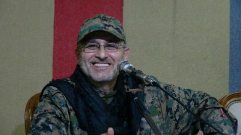 Top Hezbollah commander Mustafa Badreddine is seen in this handout picture released by Hezbollah Media office, May 13, 2016. PHOTO BY REUTERS/Hezbollah Media Office