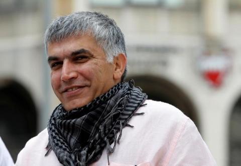 Bahraini human rights activist Nabeel Rajab in Manama, February 11, 2015. PHOTO BY REUTERS/Hamad Mohammed