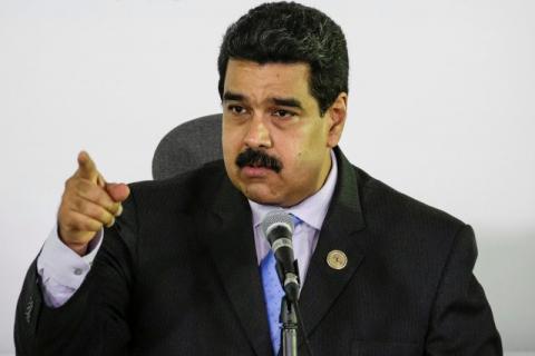 Venezuela's President Nicolas Maduro talks to the media during a news conference after the 17th Non-Aligned Summit in Porlamar, Venezuela, September 18, 2016. PHOTO BY REUTERS/Marco Bello