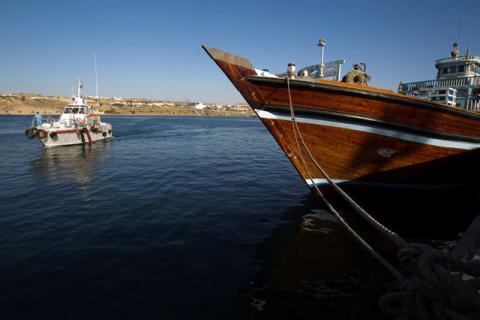 A general view of the port of Kalantari in the city of Chabahar, 300 km (186 miles) east of the Strait of Hormuz, Iran, January 17, 2012. PHOTO BY REUTERS/Raheb Homavandi
