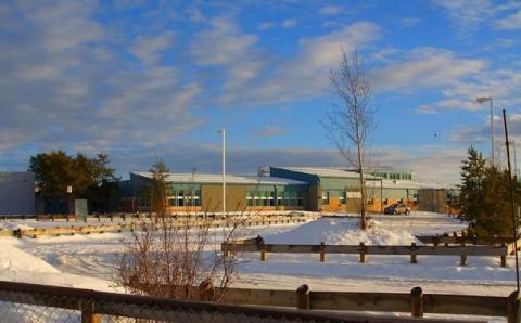 The Dene high school campus of the La Loche Community School is seen in an undated photo. PHOTO BY REUTERS/Raymond Dauvin