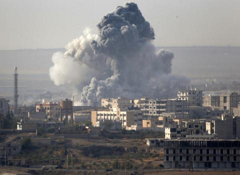Mideast violence spreads as Turkey bombs Kurdish militants