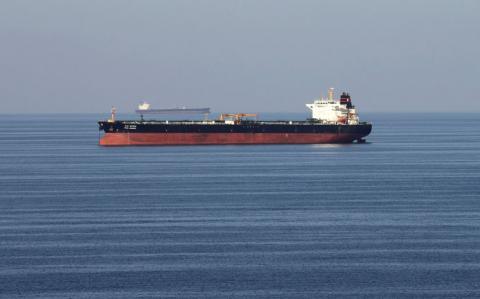 Oil takners pass through the Strait of Hormuz, December 21, 2018. PHOTO BY REUTERS/Hamad I Mohammed