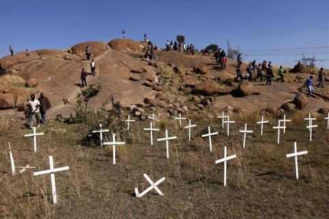 The Hill of Horror massacre in South Africa