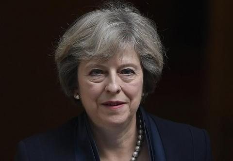 Britain's Prime Minister Theresa May leaves 10 Downing Street in central London, Britain, September 14, 2016. PHOTO BY REUTERS/Toby Melville