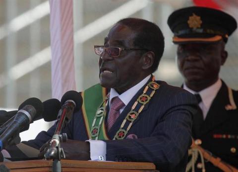 Zimbabwe' President Robert Mugabe