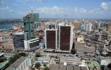 A general picture shows the skyline of Tanzania's port city of Dar es Salaam, July 12, 2013. PHOTO BY REUTERS/Andrew Emmanuel