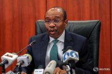 Central Bank Governor Godwin Emefiele speaks during the monthly Monetary Policy Committee meeting in Abuja, Nigeria, January 26, 2016. PHOTO BY REUTERS/Afolabi Sotunde