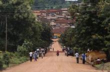 A general view of the town of Juaboso is seen in Ghana, June 18, 2014. PHOTO BY REUTERS/ Thierry Gouegnon