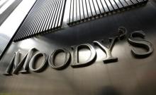 A Moody's sign is displayed on 7 World Trade Center, the company's corporate headquarters in New York, February 6, 2013. PHOTO BY REUTERS/Brendan McDermid