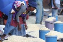 A Zimbabwean woman sells maize in the capital Harare, March 3, 2026. PHOTO BY REUTERS
