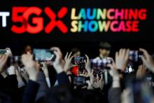 SEOUL (Reuters) - South Korea will become the first country to commercially launch fifth-generation (5G) services on Friday as it rolls out the latest wireless technology with Samsung Electronics' new 5G-enabled smartphone Galaxy S10.  With one of the world's top smartphone penetration rates, South Korea is in a race with China, the United States and Japan to market 5G, hoping the technology will spur breakthrough in fields such as smart cities and autonomous cars, and drive up its economic growth that slow