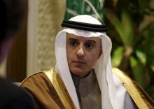 Saudi Arabia's Foreign Minister Adel al-Jubeir attends an interview with Reuters, in Riyadh, January 4, 2016. PHOTO BY REUTERS/Faisal Al Nasser
