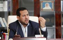 Abdul Hakeem Belhadj, leader of the Al-Watan party, speaks during an interview with Reuters in Tripoli, March 4, 2015. PHOTO BY REUTERS/Ismail Zitouny