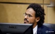 Ahmad Al Faqi Al Mahdi ( a.k.a. Abu Tourab) sits in the courtroom of the International Criminal Court (ICC) in the Hague the Netherlands, September 30, 2015. PHOTO BY REUTERS/Robin van Lonkhuisen