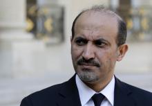 Ahmad Jarba, head of the opposition Syrian National Coalition