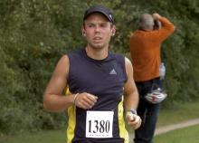 Andreas Lubitz runs the Airportrace half marathon in Hamburg in this September 13, 2009 file photo. PHOTO BY REUTERS/Foto-Team-Mueller
