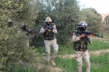 Egyptian Army officers are seen in the troubled northern part of the Sinai peninsula during a launch of a major assault against militants, in Al Arish, Egypt, in this undated handout picture made available by the Ministry of Defence March 4, 2018. PHOTO BY REUTERS/Ministry of Defence