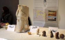 Recovered artefacts are seen at the National Museum of Iraq in Baghdad, Iraq July 8, 2015. PHOTO BY REUTERS/Khalid al-Mousily