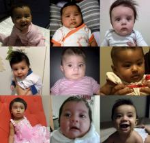 A combination handout picture shows some of the babies born in Australia to asylum seeker mothers who face deportation to one of Australia's controversial offshore asylum seeker detention centres on the Pacific Island of Nauru, February 2, 2016. PHOTO BY REUTERS/Human Rights Law Centre