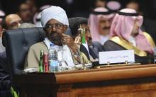 Sudan's President Omar Hassan al-Bashir attends the opening meeting of the Arab Summit in Sharm el-Sheikh, in the South Sinai governorate, south of Cairo, March 28, 2015. PHOTO BY REUTERS/Stringer