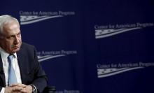 Israel's Prime Minister Benjamin Netanyahu participates in a forum hosted by the Center for American Progress in Washington, November 10, 2015. PHOTO BY REUTERS/Jonathan Ernst