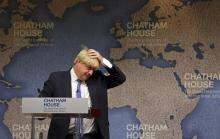 Britain's Foreign Secretary Boris Johnson delivers a speech at Chatham House in London, Britain, December 2, 2016. PHOTO BY REUTERS/Gareth Fuller