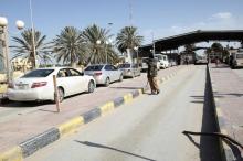 A security checkpoint at the Ras Jdir border, between Libya and Tunisia, 175 km west of Tripoli December 15, 2014. PHOTO BY REUTERS/Ismail Zitouny