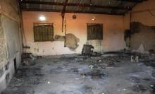 A view shows a burnt and looted classroom at the Doronj Sown secondary school after renewed conflict in Bor, Jonglei state December 11, 2014. PHOTO BY REUTERS/Jok Solomon