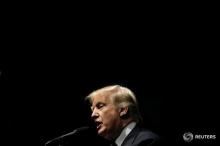 U.S. President-elect Donald Trump speaks at a "Thank You USA" tour rally in Grand Rapids, Michigan, U.S., December 9, 2016. PHOTO BY REUTERS/Mike Segar