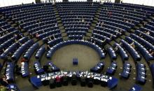 Members of the European Parliament attend a plenary session of the European institution in Strasbourg, October 20, 2008. PHOTO BY REUTERS/Vincent Kessler