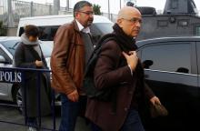 Enis Berberoglu, a lawmaker from the main opposition Republican People's Party (CHP), arrives at the Justice Palace, the Caglayan courthouse, to attend a trial in Istanbul, Turkey, March 1, 2017. PHOTO BY REUTERS/Murad Sezer