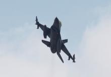 A Turkish F-16 fighter jet takes off from Incirlik airbase in the southern city of Adana, Turkey, July 27, 2015. PHOTO BY REUTERS/Murad Sezer