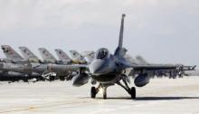A Turkish Air Force F16 jet fighter prepares to take off from an air base during the Anatolian Eagle military exercise in the central Anatolian city of Konya, April 28, 2010. PHOTO BY REUTERS/Umit Bektas