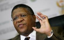 South Africa's minister of police Fikile Mbalula. PHOTO BY REUTERS/Siphiwe Sibeko