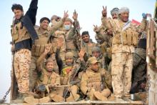 Popular Mobilization Forces (PMF) take part in an operation against Islamic State militants on the outskirts of the town of Hammam Al-Alil, south of Mosul, Iraq, October 31, 2016. PHOTO BY REUTERS/Stringer
