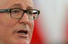 European Commission First Vice-President Frans Timmermans addresses the European Parliament during a debate on the commission work Programme for 2017, in Strasbourg, France, October 25, 2016. PHOTO BY REUTERS/Vincent Kessler