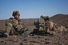 French soldiers use surveillance equipment while on a patrol in the Terz valley, about 60 km (37 miles) south of the town of Tessalit in northern Mali