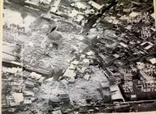 A still image taken from video shows the destroyed Grand al-Nuri Mosque of Mosul in Iraq, June 21, 2017. PHOTO BY REUTERS/Iraqi Military Handout