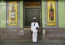Howard Jackson, a Liberian migrant, poses for a portrait in the Andalusian capital of Seville, southern Spain, March 7, 2016. PHOTO BY REUTERS/Marcelo del Pozo
