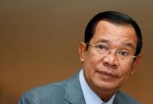 Cambodia's Prime Minister Hun Sen attends a plenary session at the National Assembly of Cambodia in central Phnom Penh, October 16, 2017. PHOTO BY REUTERS/Samrang Pring