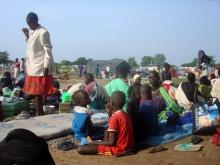 Displaced South Sudanese families are seen in a camp for internally displaced people in the United Nations Mission in South Sudan (UNMISS) compound in Tomping, Juba, South Sudan, July 11, 2016. PHOTO BY REUTERS/Beatrice Mategwa/United Nations Mission in South Sudan (UNMISS)