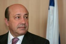 Igor Ivanov meets Israeli Foreign Minister Tzipi Livni (not pictured) in Jerusalem, April 11, 2007. PHOTO BY REUTERS/Yonathan Weitzman