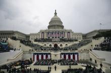 General view of west side of US Capitol prior to the inauguration to swear in Donald Trump as the 45th president of the United States in Washington, U.S., January 20, 2017. PHOTO BY REUTERS/Carlos Barria