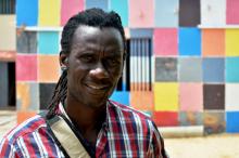 Senegalese activist Issa Kouyate poses for a photo at his shelter for child beggars in St.Louis, Senegal, October 20, 2016. PHOTO BY REUTERS/Kieran Guilbert