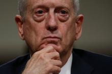 Retired U.S. Marine Corps General James Mattis testifies before a Senate Armed Services Committee hearing on his nomination to serve as defense secretary in Washington, U.S., January 12, 2017. PHOTO BY REUTERS/Jonathan Ernst